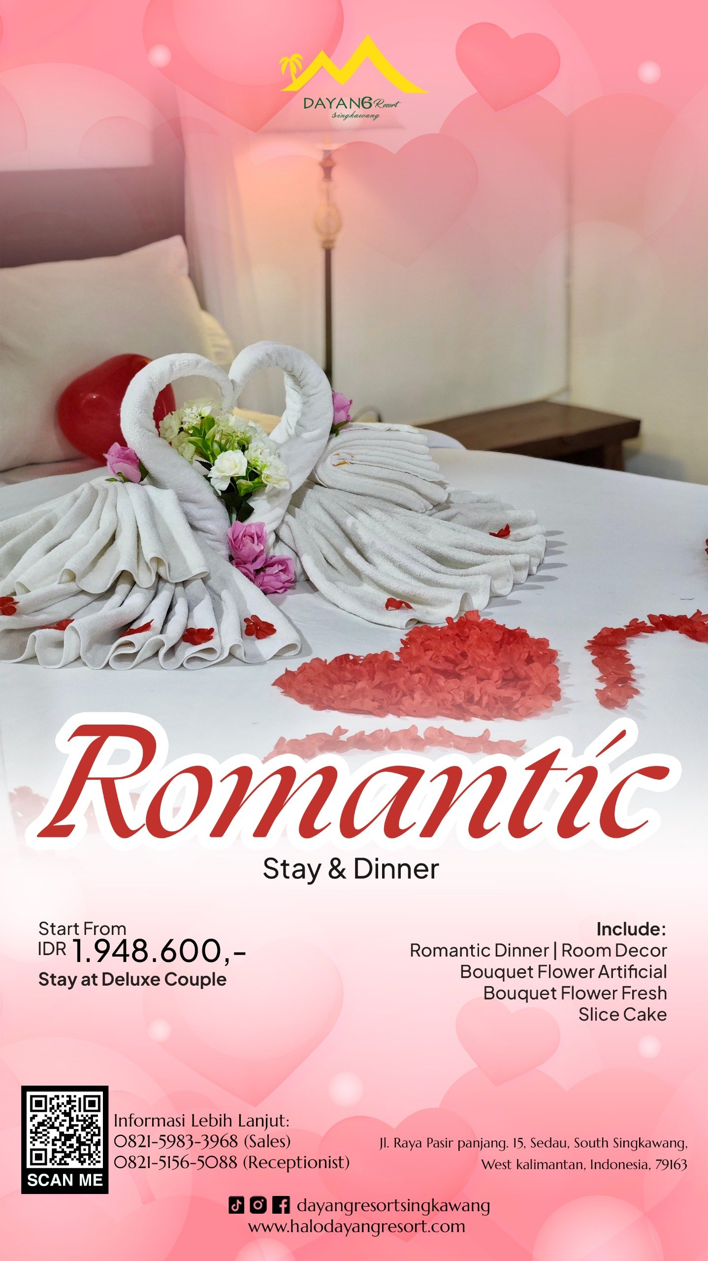 Romantic Stay & Dinner Package